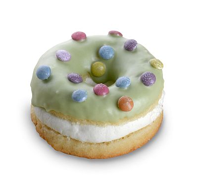 Donuty s náplní mascarpone a polevou 90g